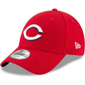 Mützen gebogen rot verstellbares band 9FORTY The League der Cincinnati Reds MLB von New Era