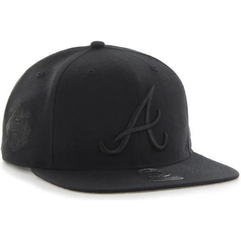 mutzen-flach-schwarz-snapback-der-atlanta-braves-mlb-von-47-brand