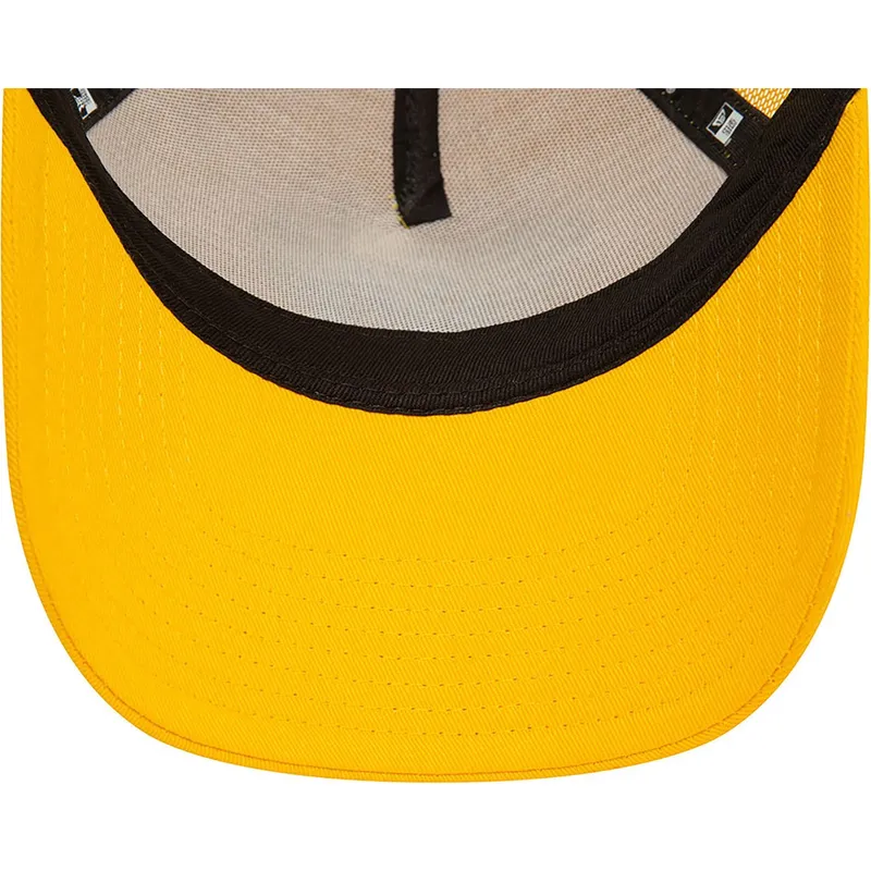 mutzen-gebogen-gelb-snapback-a-frame-league-essential-der-new-york-yankees-mlb-von-new-era