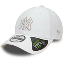 casquette-courbee-blanche-ajustable-9forty-repreve-outline-new-york-yankees-mlb-new-era