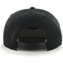 47-brand-flat-brim-mascot-logo-baltimore-orioles-mlb-sure-shot-black-snapback-cap