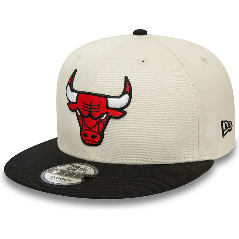 beige-und-schwarze-flache-snapback-kappe-9fifty-logo-der-chicago-bulls-nba-von-new-era beige-und-schwarze-flache-snapback-kappe-9fifty-logo-der-chicago-bulls-nba-von-new-era