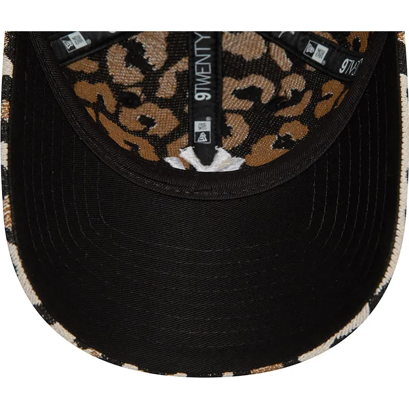mutzen-gebogen-leopard-verstellbares-band-9forty-jacquard-der-new-york-yankees-mlb-von-new-era mutzen-gebogen-leopard-verstellbares-band-9forty-jacquard-der-new-york-yankees-mlb-von-new-era