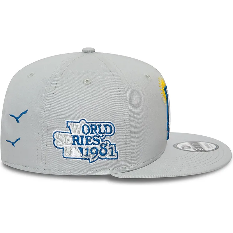 mutzen-flach-grau-snapback-9fifty-summer-icon-der-los-angeles-dodgers-mlb-von-new-era