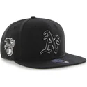 mutzen-flach-schwarz-snapback-der-oakland-athletics-mlb-von-47-brand