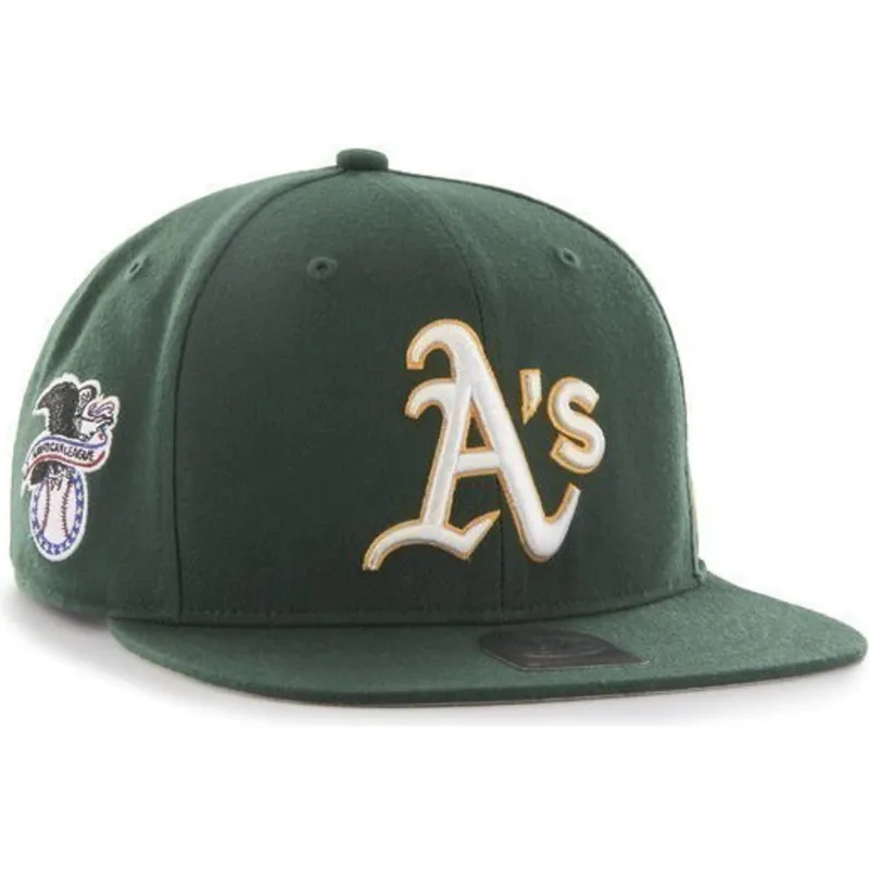mutzen-flach-grun-snapback-der-oakland-athletics-mlb-von-47-brand