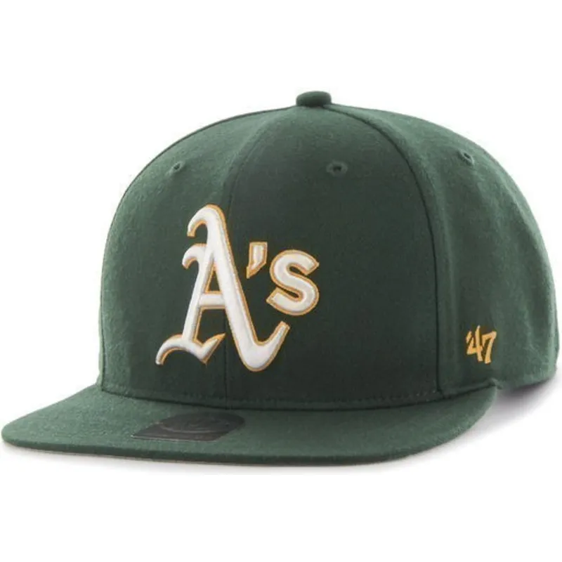 mutzen-flach-grun-snapback-der-oakland-athletics-mlb-von-47-brand