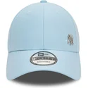 mutzen-gebogen-blau-verstellbares-band-9forty-flawless-der-new-york-yankees-mlb-von-new-era