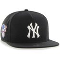 47-brand-flat-brim-new-york-yankees-mlb-sure-shot-black-snapback-cap