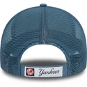 mutzen-gebogen-blau-snapback-9forty-home-field-der-new-york-yankees-mlb-von-new-era
