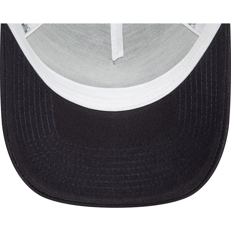 trucker-cap-marineblau-und-weiss-a-frame-seasonal-infill-new-york-yankees-mlb-von-new-era