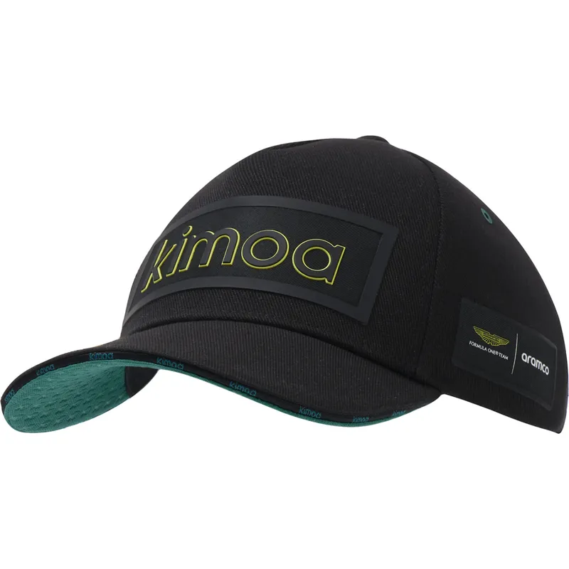 schwarze-verstellbare-curved-cap-patch-aston-martin-f1-team-x-kimoa