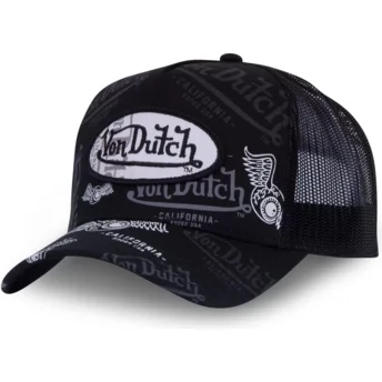 Mützen gebogen schwarz snapback LE GRE von Von Dutch