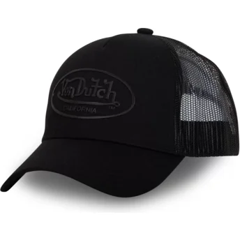 Mützen gebogen schwarz snapback LOG01 von Von Dutch