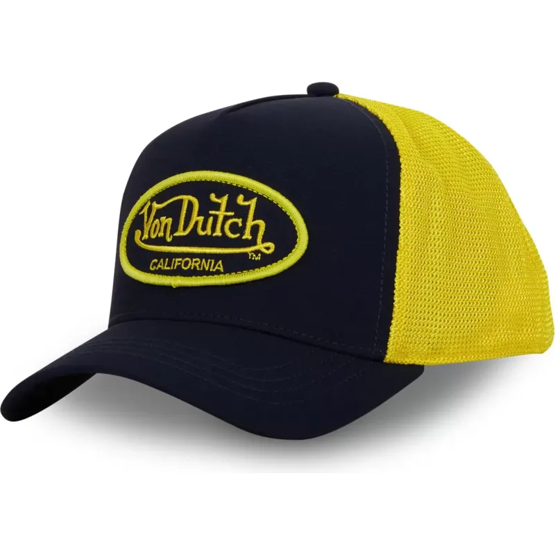 schwarze-und-gelbe-trucker-kappe-blye-ct-von-von-dutch