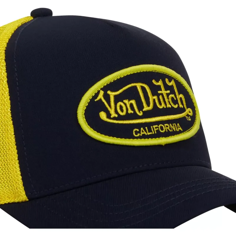 schwarze-und-gelbe-trucker-kappe-blye-ct-von-von-dutch