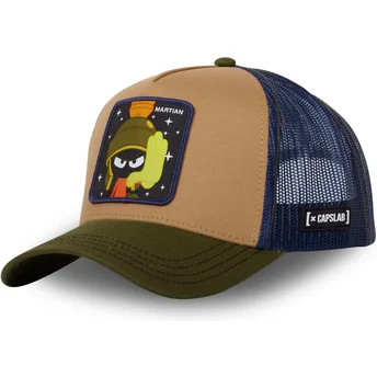 braune-blaue-und-grune-trucker-kappe-marvin-der-marsmensch-mar1-ct-looney-tunes-von-capslab