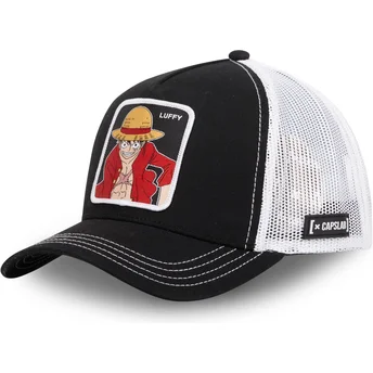 Mützen gebogen schwarz snapback MON1 Monkey D. Ruffy One Piece von Capslab