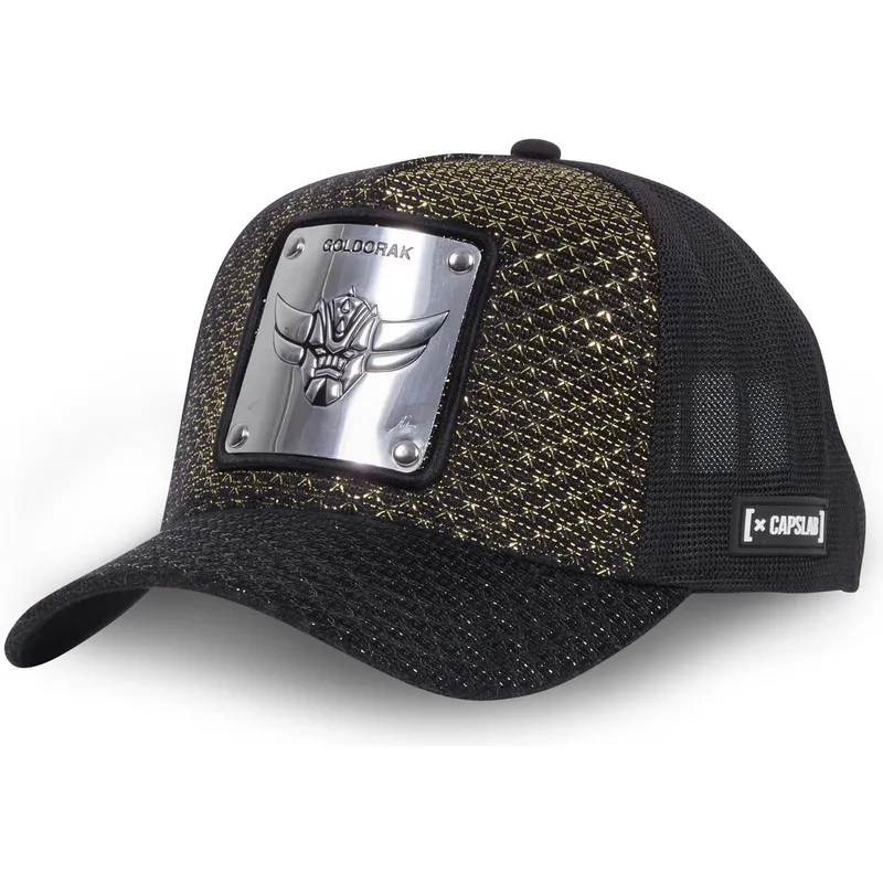 mutzen-gebogen-schwarz-snapback-robot-grendizer-robot-grendizer-von-capslab mutzen-gebogen-schwarz-snapback-robot-grendizer-robot-grendizer-von-capslab