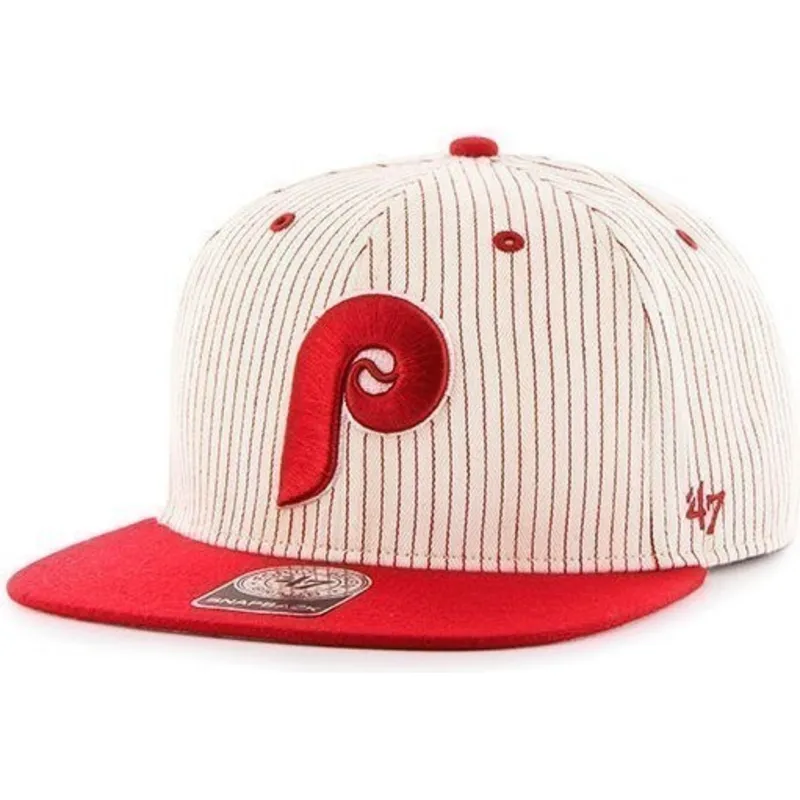 mutzen-flach-weiss-snapback-rayas-rojas-der-philadelphia-phillies-mlb-von-47-brand