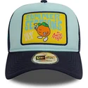 mutzen-gebogen-blau-snapback-a-frame-von-new-era
