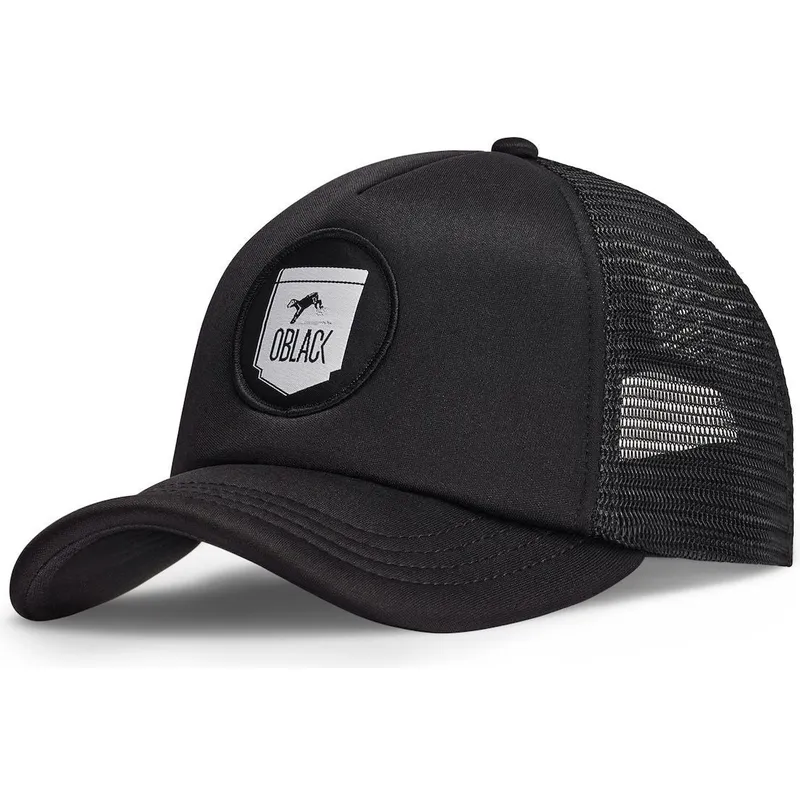schwarze-trucker-kappe-classic-von-oblack schwarze-trucker-kappe-classic-von-oblack