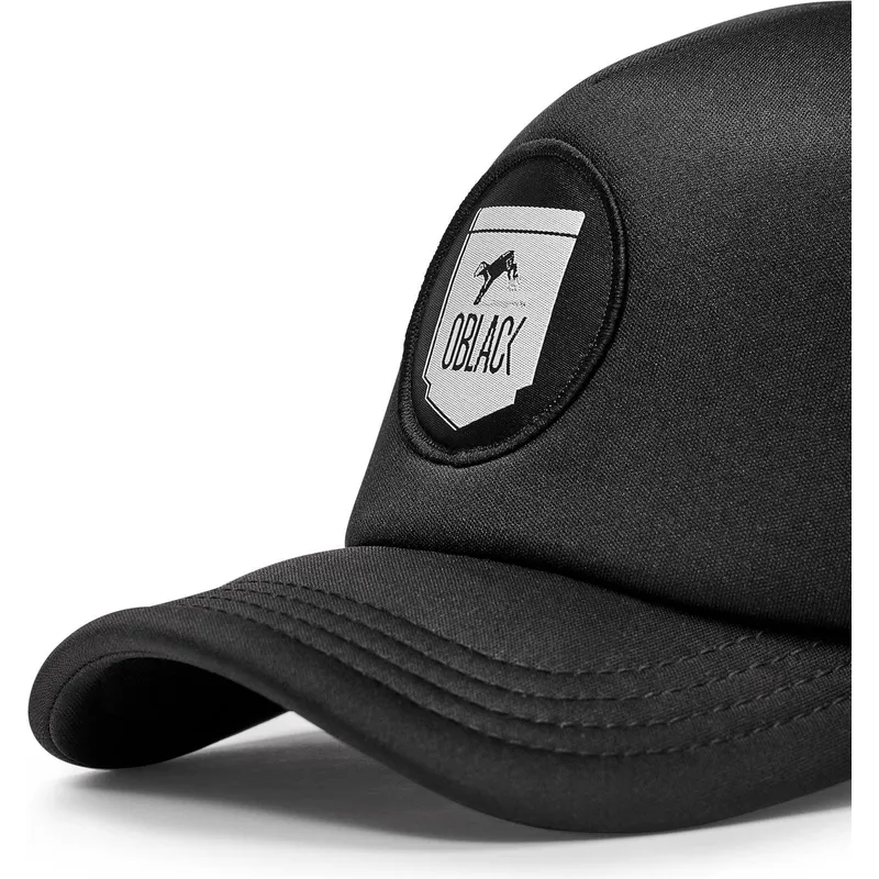 schwarze-trucker-kappe-classic-von-oblack schwarze-trucker-kappe-classic-von-oblack