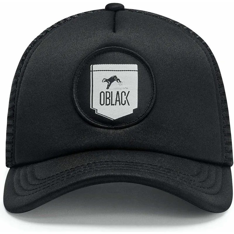 schwarze-trucker-kappe-classic-von-oblack schwarze-trucker-kappe-classic-von-oblack