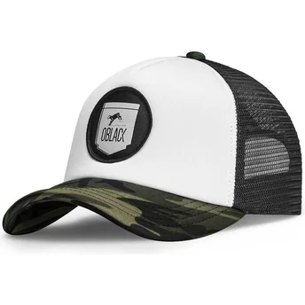Mützen gebogen tarnung snapback von Oblack