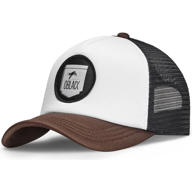 trucker-cap-weiss-schwarz-und-braun-classic-von-oblack