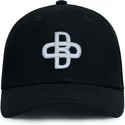 schwarze-verstellbare-curved-cap-baseball-peach-von-oblack