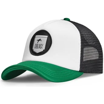 Mützen gebogen grün snapback von Oblack
