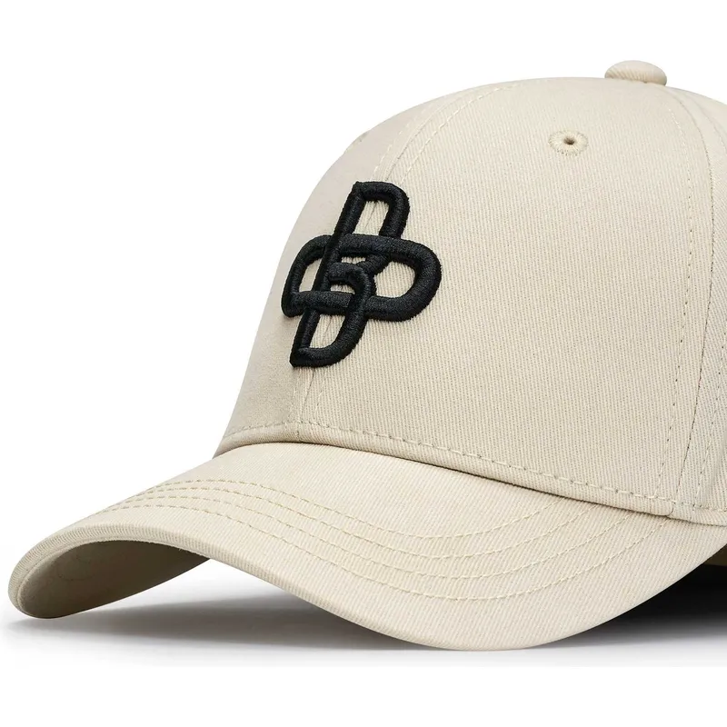 beige-verstellbare-curved-cap-baseball-peach-von-oblack