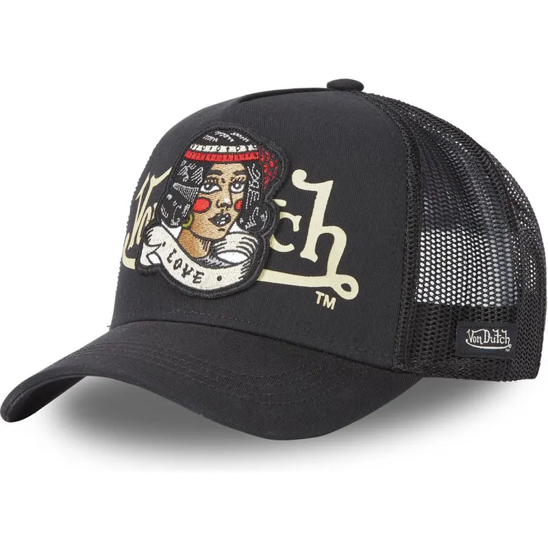 schwarze-trucker-kappe-love-nr-von-von-dutch