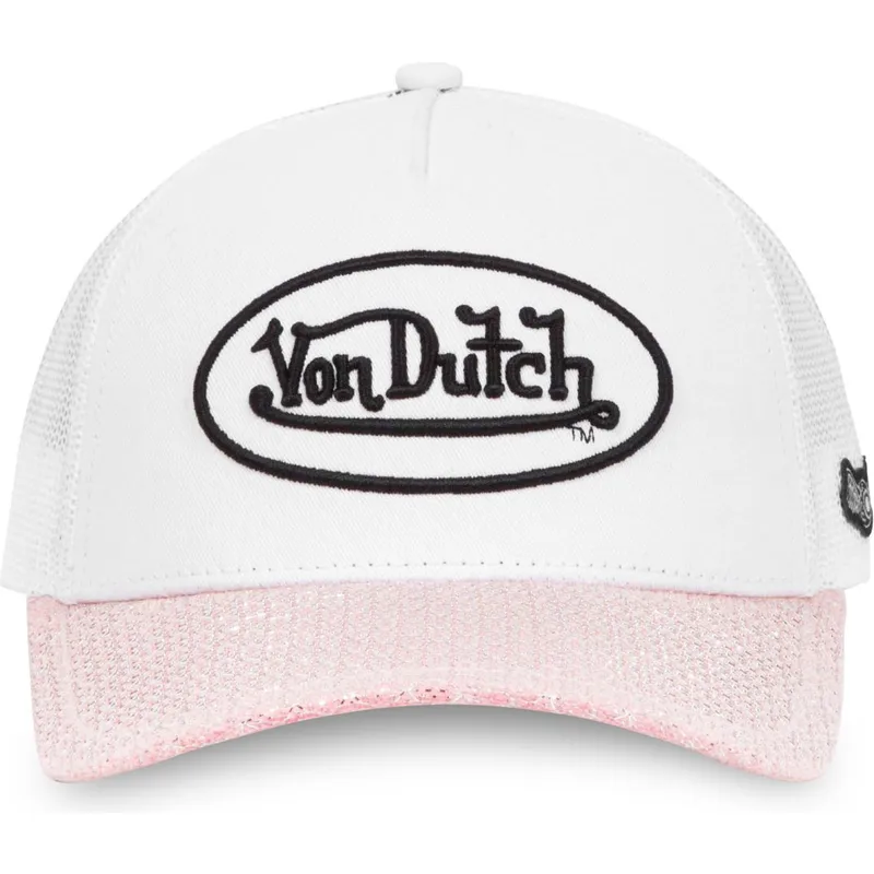 weisse-und-rosa-trucker-kappe-shiny-p-von-von-dutch
