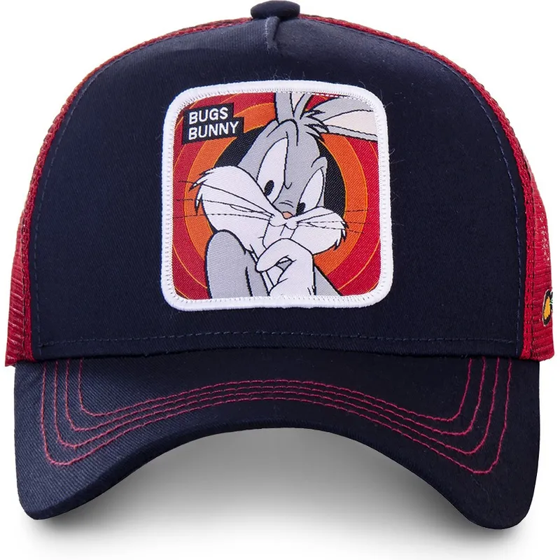trucker-cap-marineblau-und-rot-bugs-bunny-bun5-looney-tunes-von-capslab trucker-cap-marineblau-und-rot-bugs-bunny-bun5-looney-tunes-von-capslab