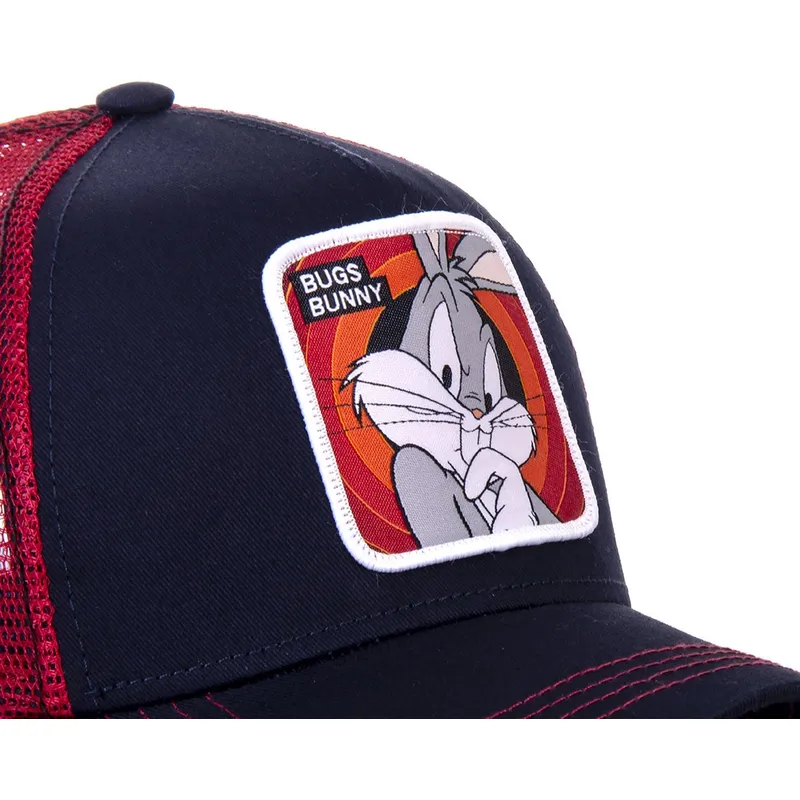 trucker-cap-marineblau-und-rot-bugs-bunny-bun5-looney-tunes-von-capslab trucker-cap-marineblau-und-rot-bugs-bunny-bun5-looney-tunes-von-capslab