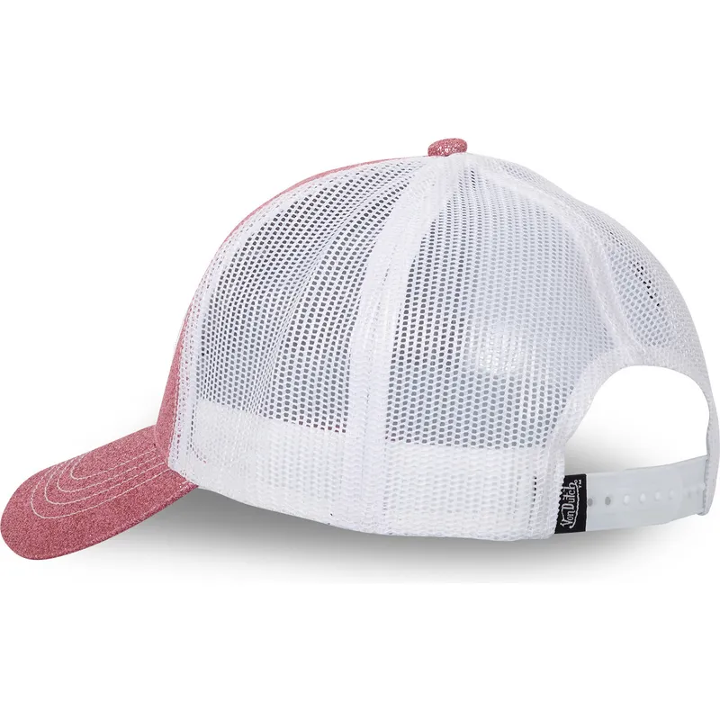 trucker-cap-rosa-und-weiss-glitter-p-von-von-dutch trucker-cap-rosa-und-weiss-glitter-p-von-von-dutch