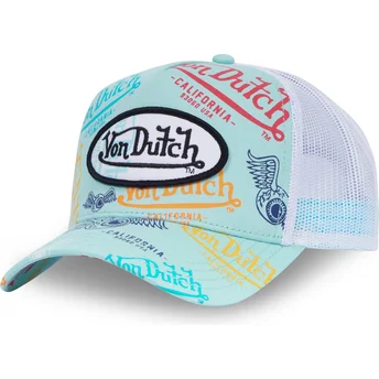 Mützen gebogen blau snapback LE BLE von Von Dutch