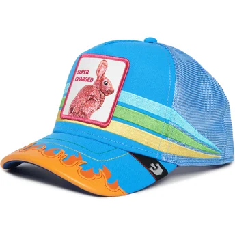 Mützen gebogen blau snapback Going and Going and… Supercharged The Farm Goorin Bros.