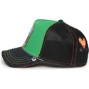 trucker-cap-grun-und-schwarz-krokodil-trouble-32-in-twenty-insert-coin-vol2-the-farm-von-goorin-bros