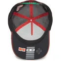 trucker-cap-grun-und-schwarz-krokodil-trouble-32-in-twenty-insert-coin-vol2-the-farm-von-goorin-bros