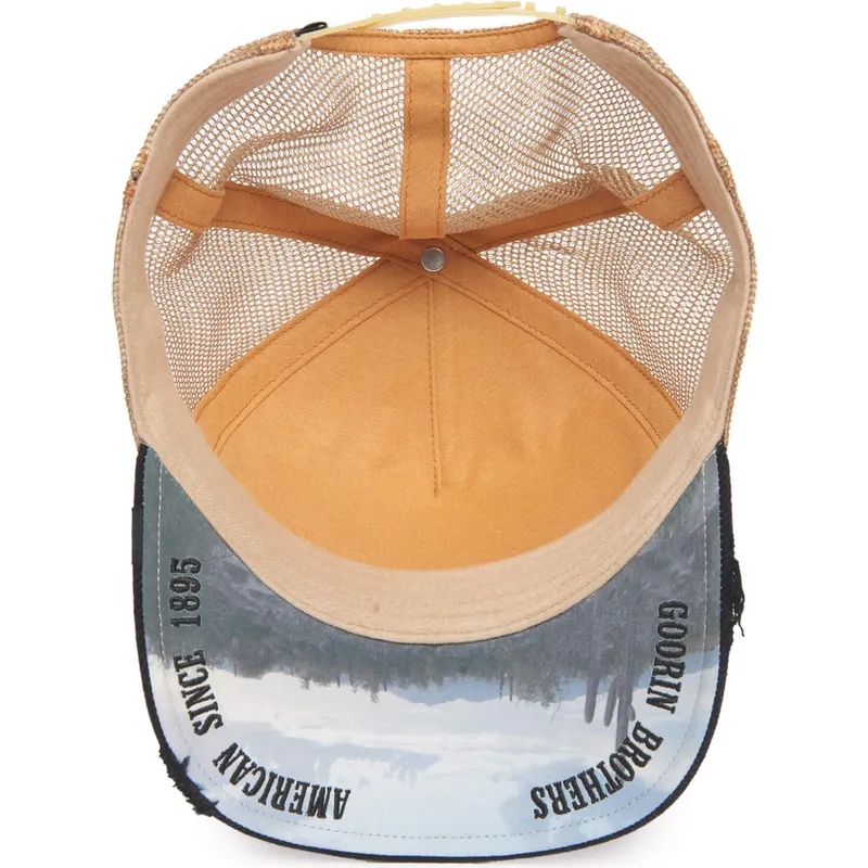 trucker-cap-schwarz-und-beige-buffel-tough-model-no-70u9h-rodeo-the-farm-von-goorin-bros