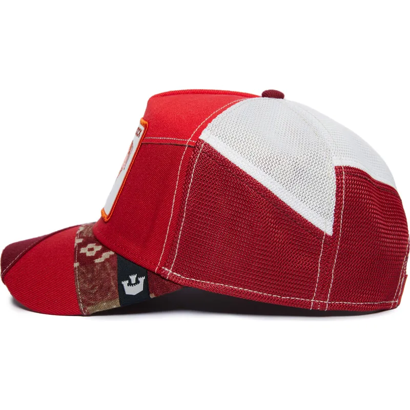 trucker-cap-rot-hahn-cock-courage-farmigami-the-farm-von-goorin-bros trucker-cap-rot-hahn-cock-courage-farmigami-the-farm-von-goorin-bros