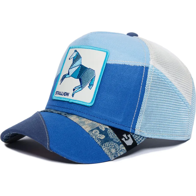 trucker-cap-blau-pferd-stallion-self-reliant-farmigami-the-farm-von-goorin-bros trucker-cap-blau-pferd-stallion-self-reliant-farmigami-the-farm-von-goorin-bros