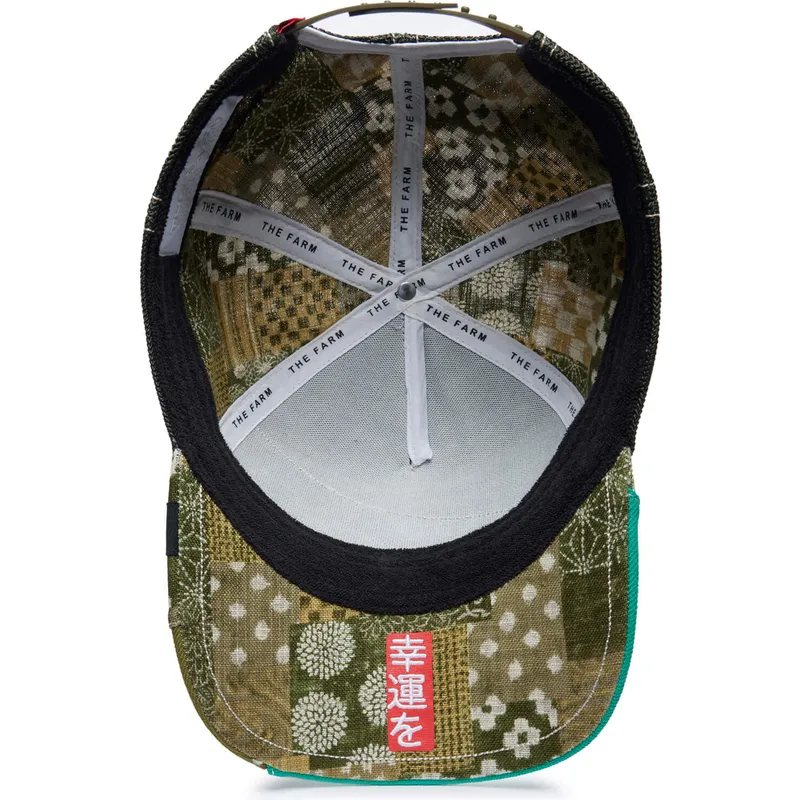 trucker-cap-grun-frosch-lucky-good-luck-farmigami-the-farm-von-goorin-bros