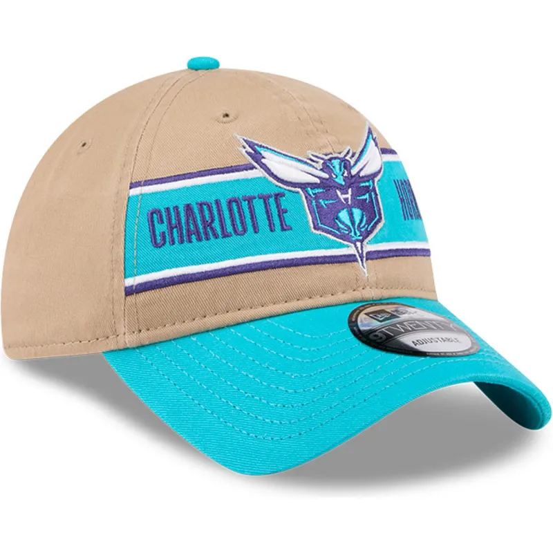 braune-und-blaue-verstellbare-curved-cap-9twenty-draft-2024-der-charlotte-hornets-nba-von-new-era braune-und-blaue-verstellbare-curved-cap-9twenty-draft-2024-der-charlotte-hornets-nba-von-new-era