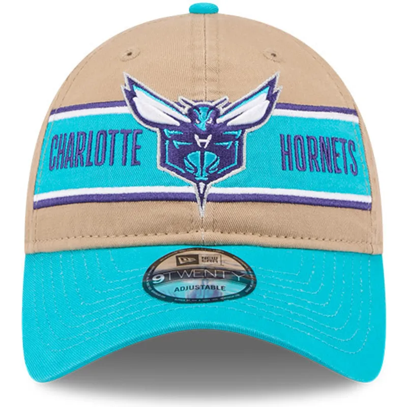 braune-und-blaue-verstellbare-curved-cap-9twenty-draft-2024-der-charlotte-hornets-nba-von-new-era braune-und-blaue-verstellbare-curved-cap-9twenty-draft-2024-der-charlotte-hornets-nba-von-new-era