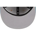 braune-und-blaue-flatcap-snapback-9fifty-draft-2024-der-charlotte-hornets-nba-von-new-era