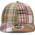 braune-gebogene-verstellbare-kappe-9fifty-retro-crown-relaxed-heritage-fit-von-new-era-x-original-madras-trading-company
